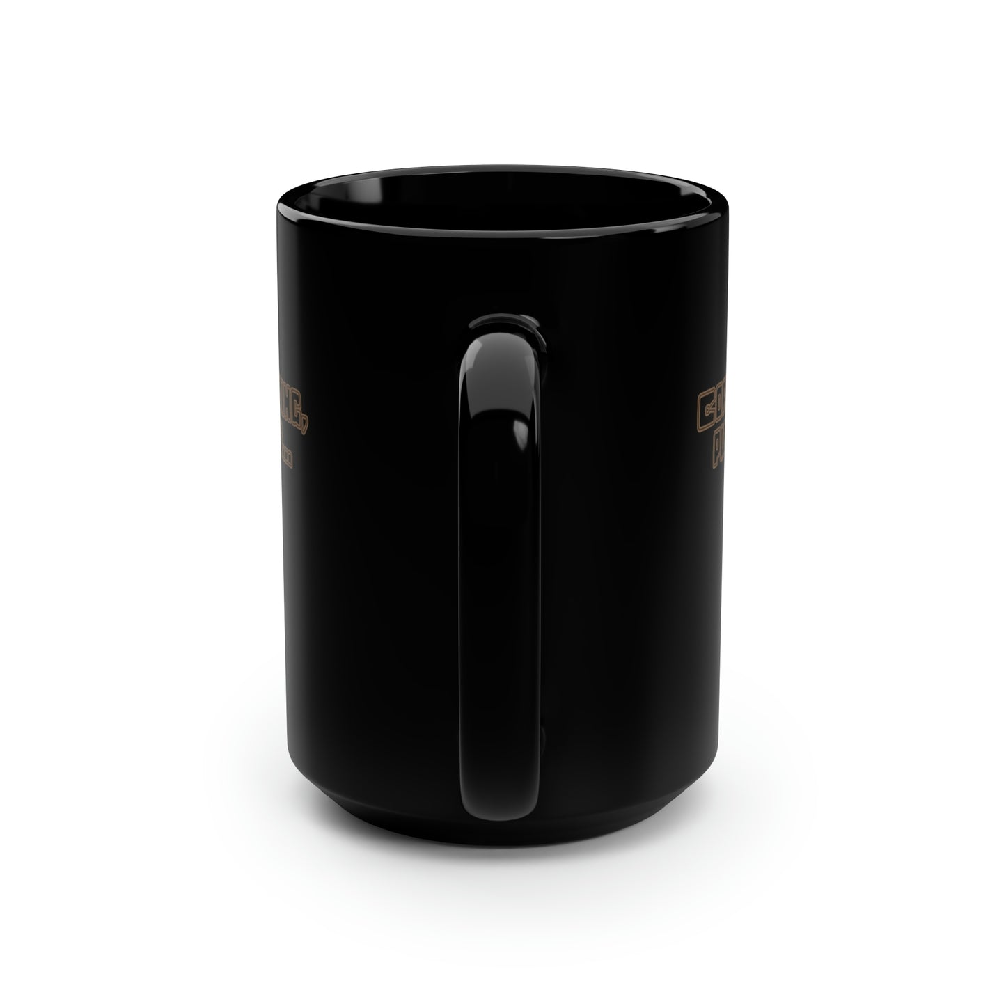 Coffee Loading, Please Wait Black Mug, 15oz