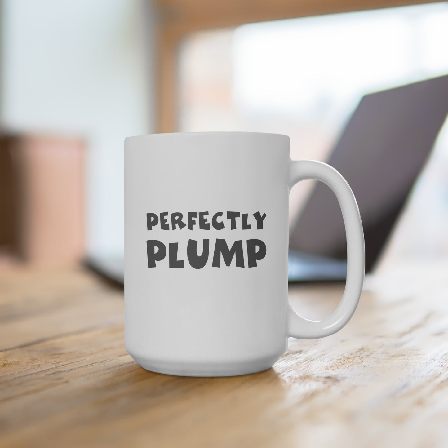 Perfectly Plump Ceramic Mug 15oz