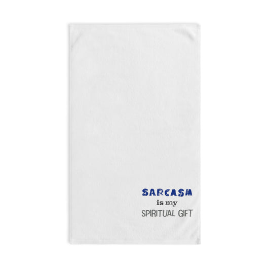 Sarcasm Spiritual Gift Hand Towel