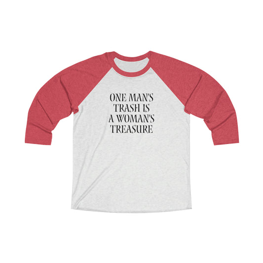 Trash and Treasure 3\4 Raglan Tee