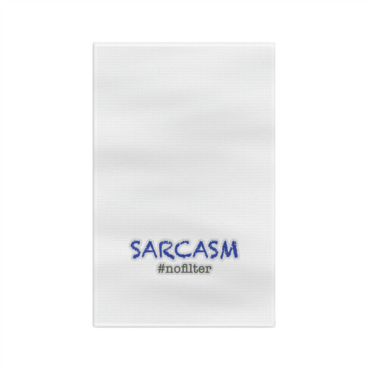 Sarcasm #nofilter Soft Tea Towel