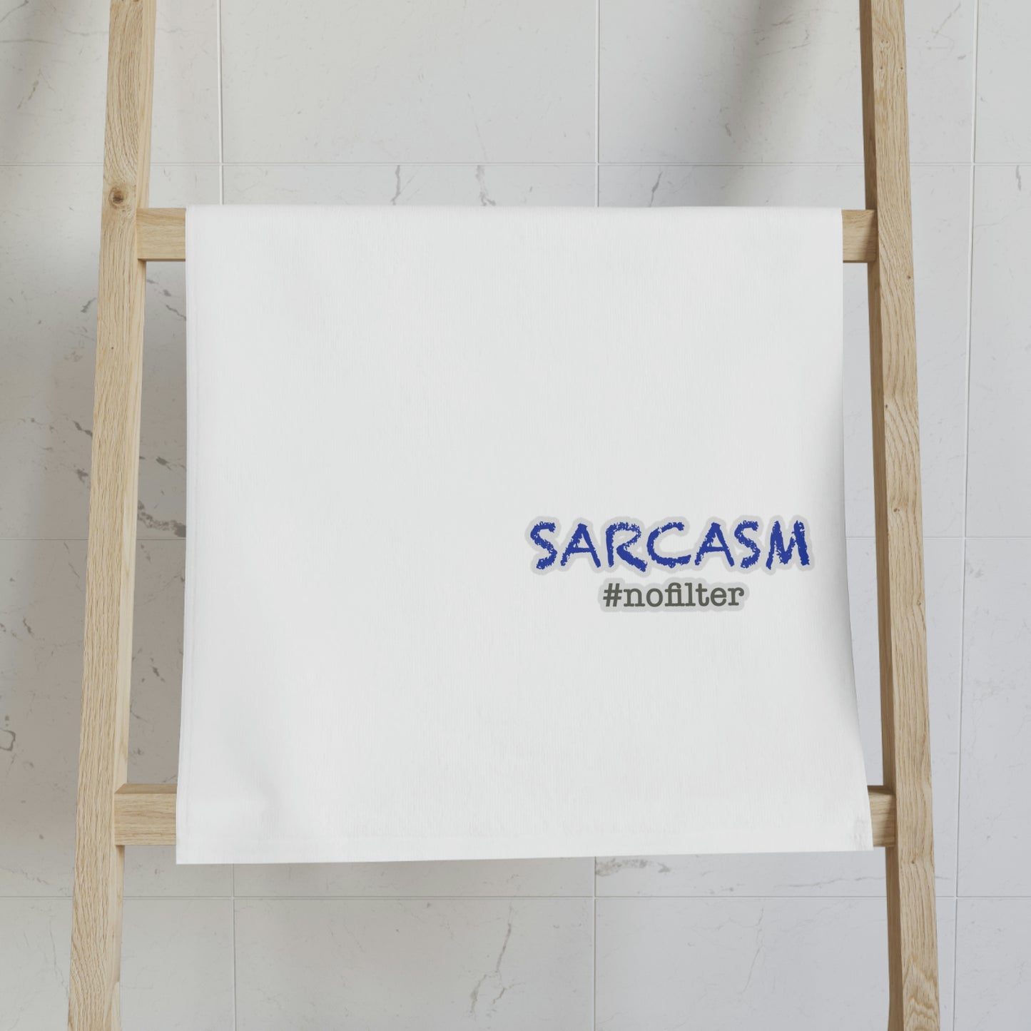 Sarcasm #nofilter Hand Towel