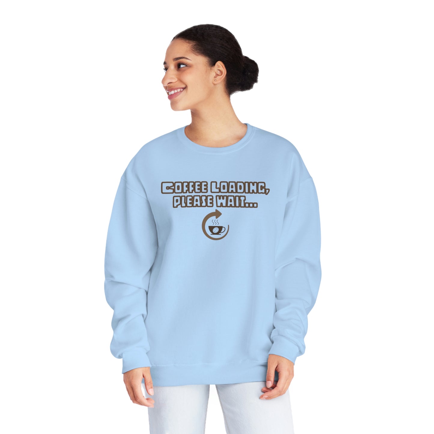 Coffee Loading, Please Wait NuBlend® Sweatshirt