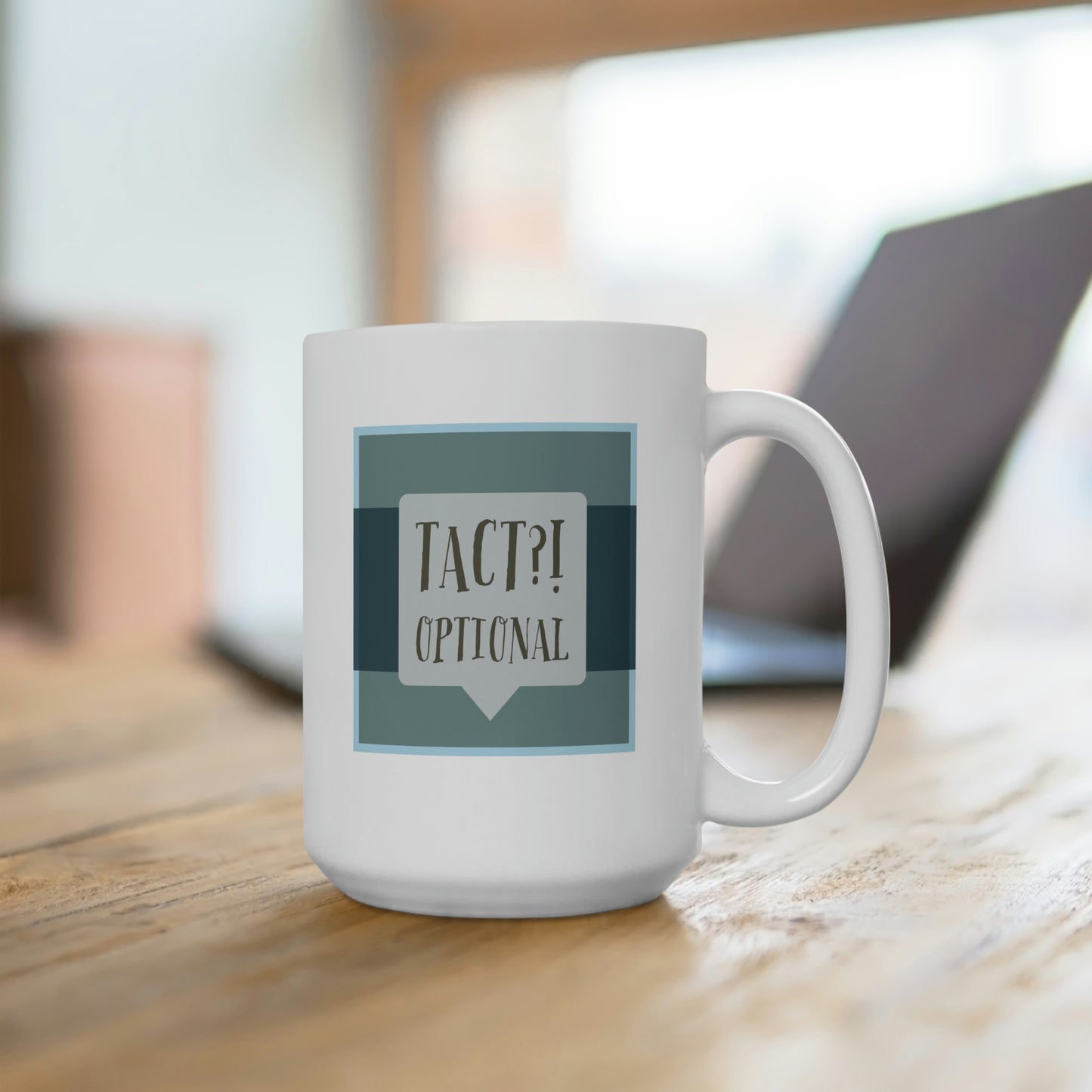 Tact Optional Ceramic Mug 15oz