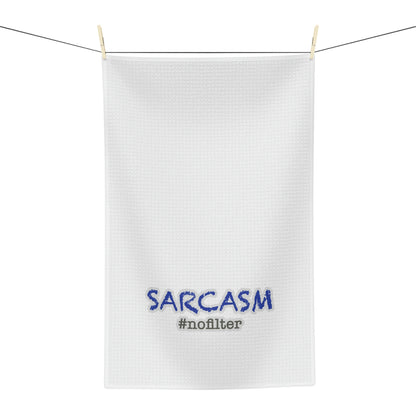 Sarcasm #nofilter Soft Tea Towel