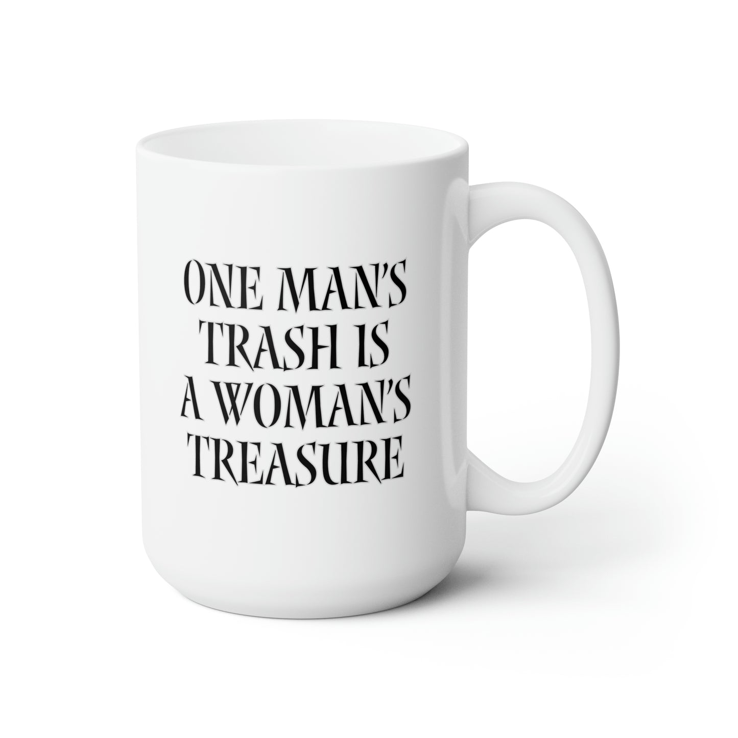 Trash and Treasure Ceramic Mug 15oz