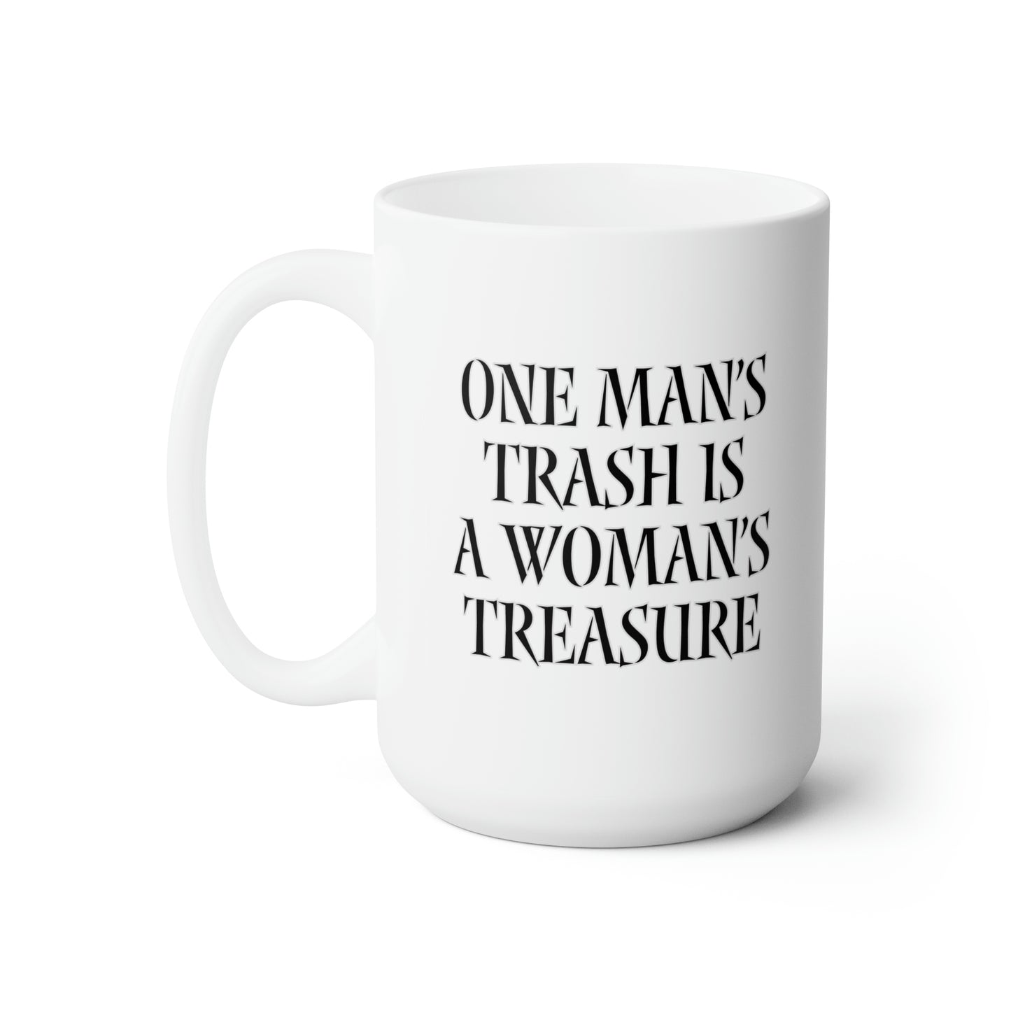 Trash and Treasure Ceramic Mug 15oz