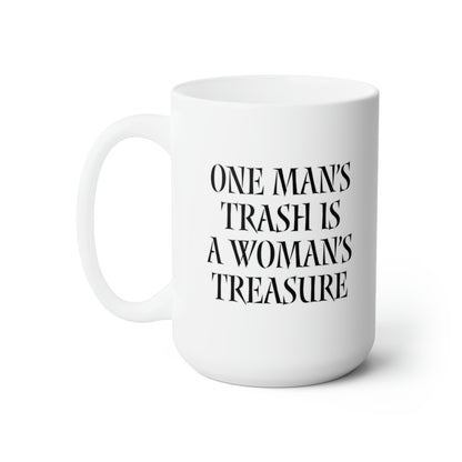 Trash and Treasure Ceramic Mug 15oz